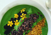 Grøn bowle med spinat og broccoli