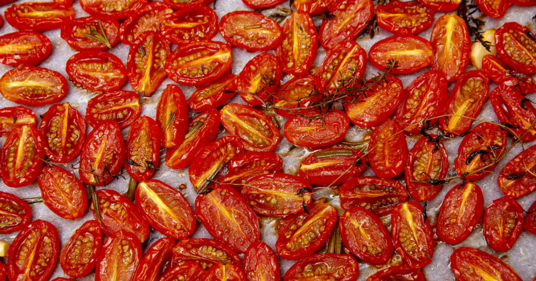 Semidried tomatoes alias langtidsbagte tomater